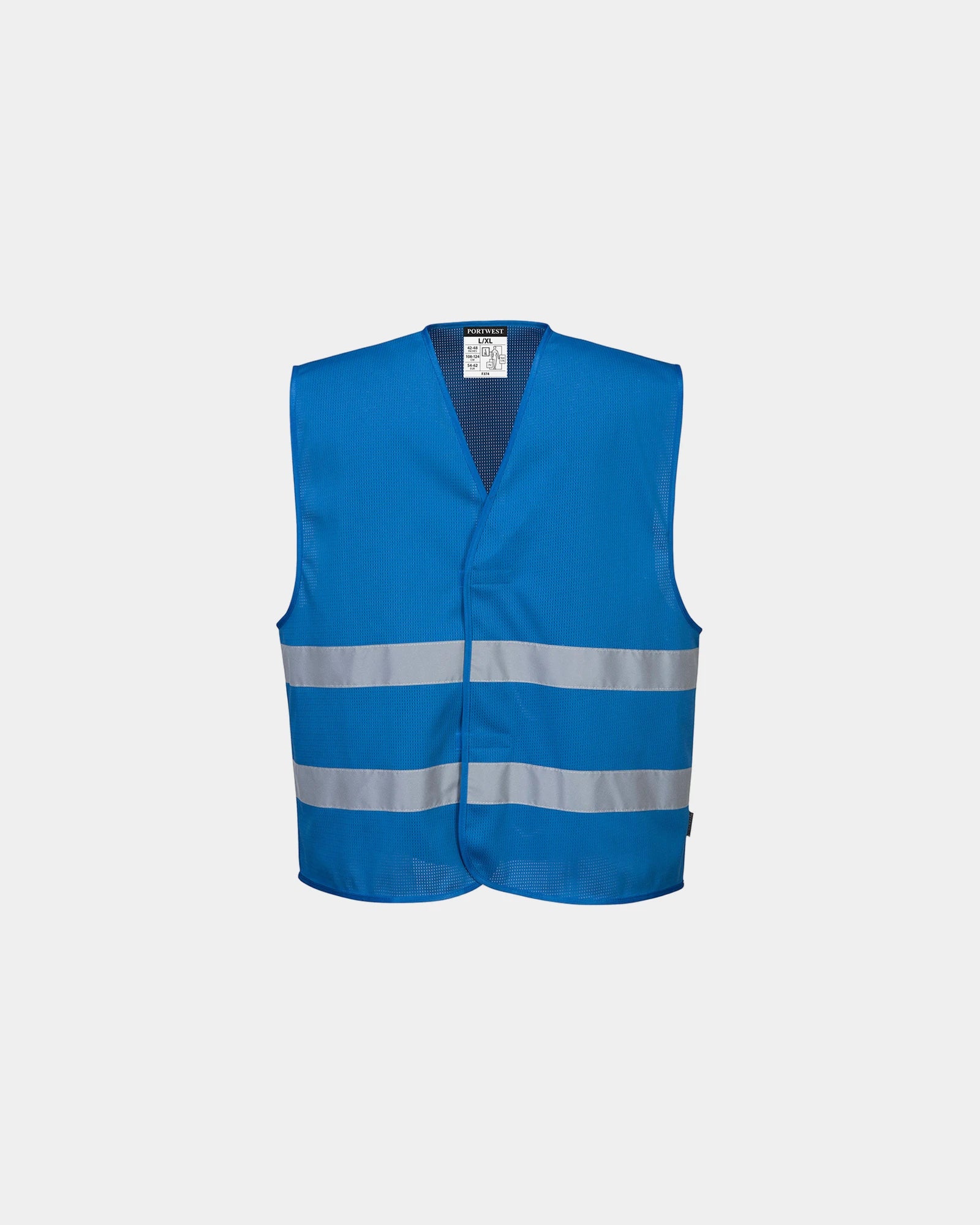 Gilet MeshAir Iona Portwest zum Personalisieren - Dunkelblau